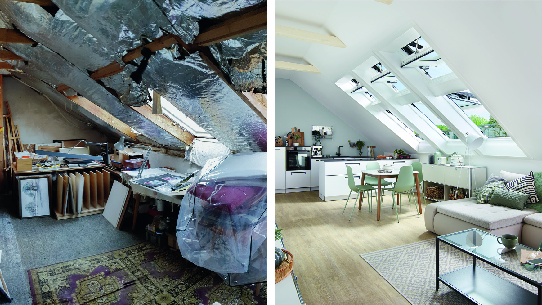 Roto Dachfenster Austausch Konfigurator