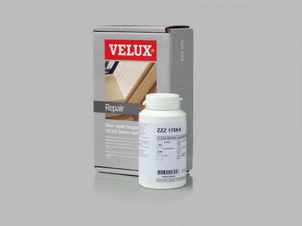 VELUX Reparatur-Lack klar für VELUX Holz-Fenster ZZZ 176KH-ZZZ176KH